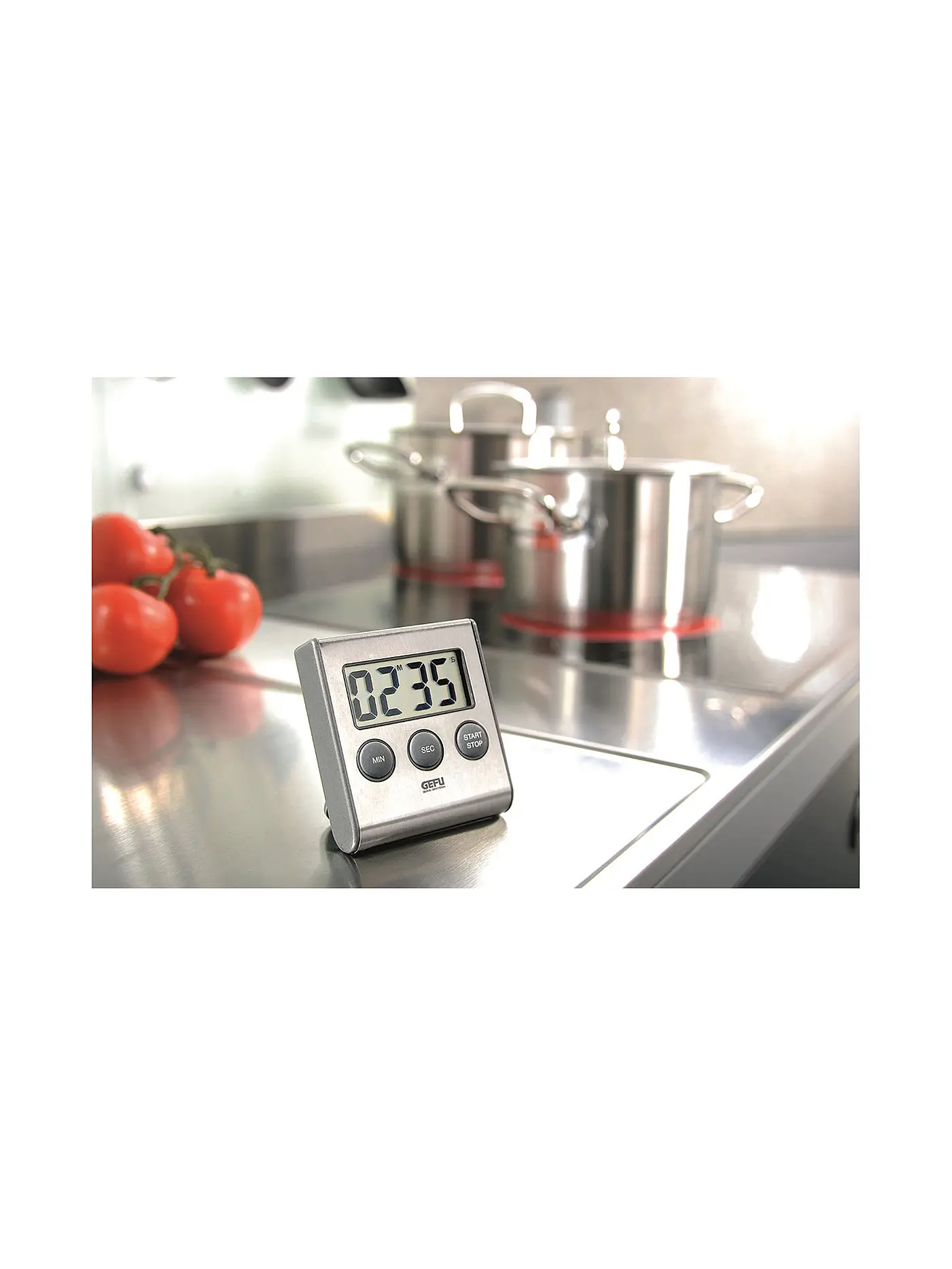 GEFU | Digital-Timer CONTARE Edelstahl | 